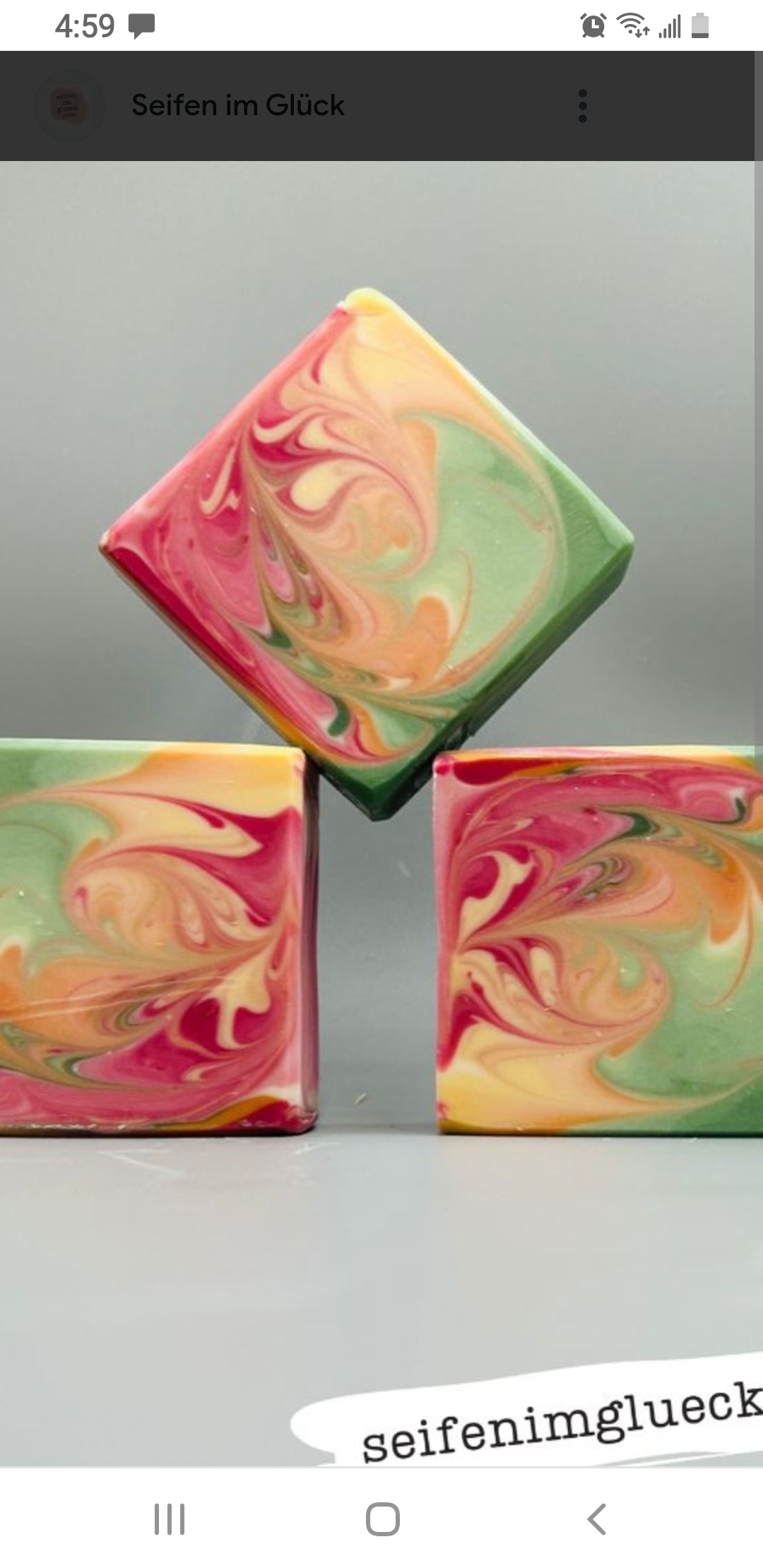 ADVANCED Luna Swirl, December 20, Wednesday @ 3pm Soap Class