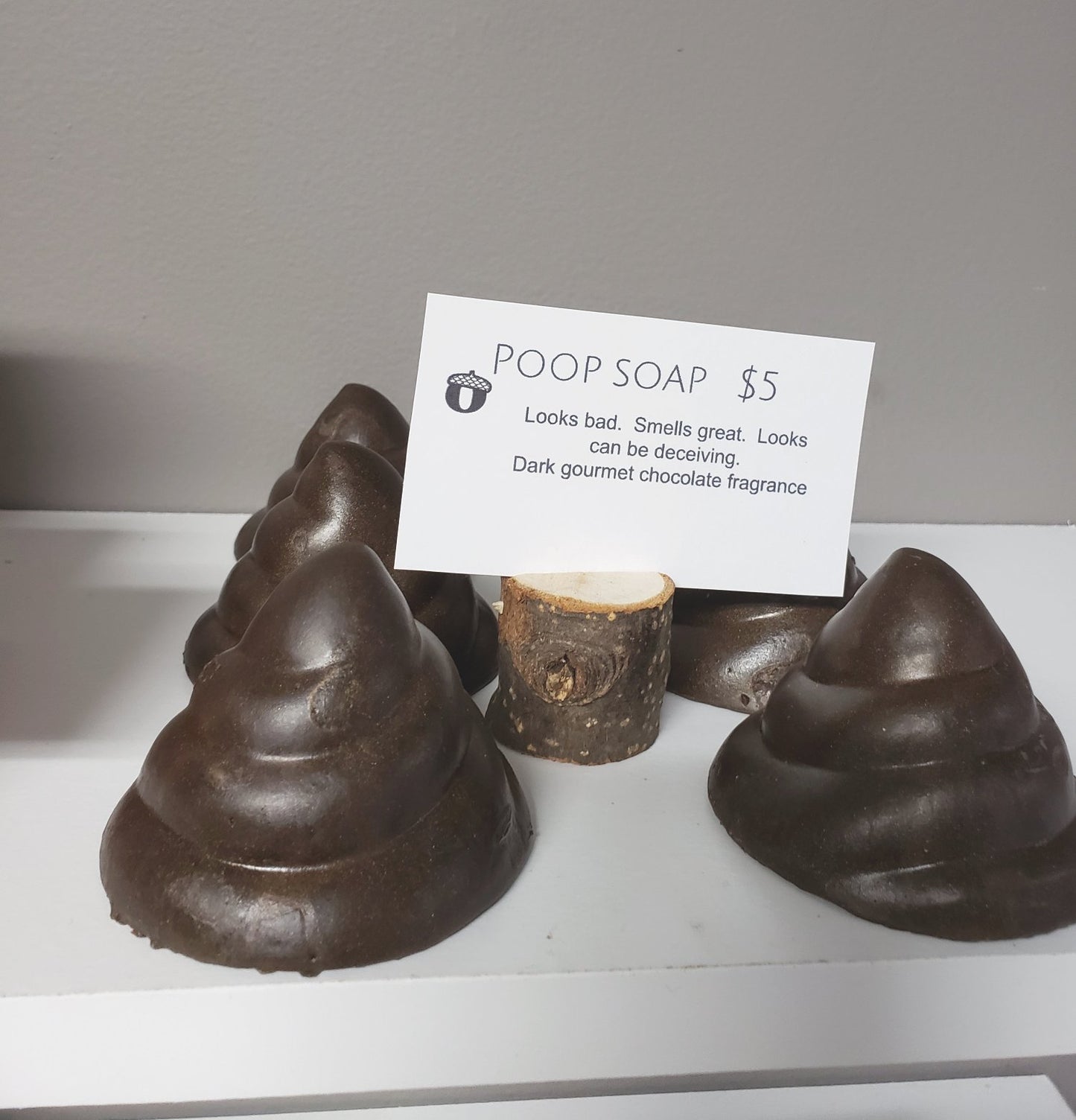 Poop or chocolate?? Or soap??